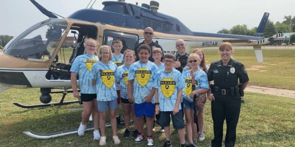 L.E.A.D. youth event with local law enforcement
