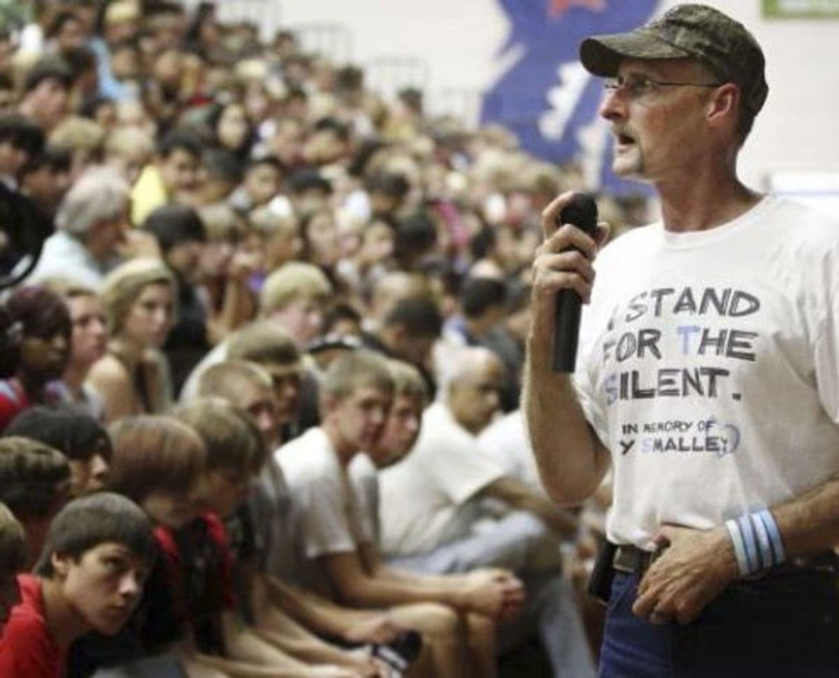 Stand For The Silent school assembly