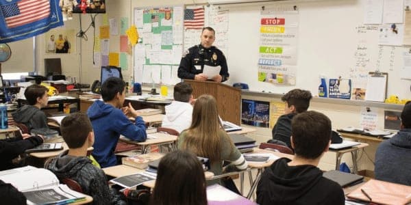 Too Good For Drugs classroom session
